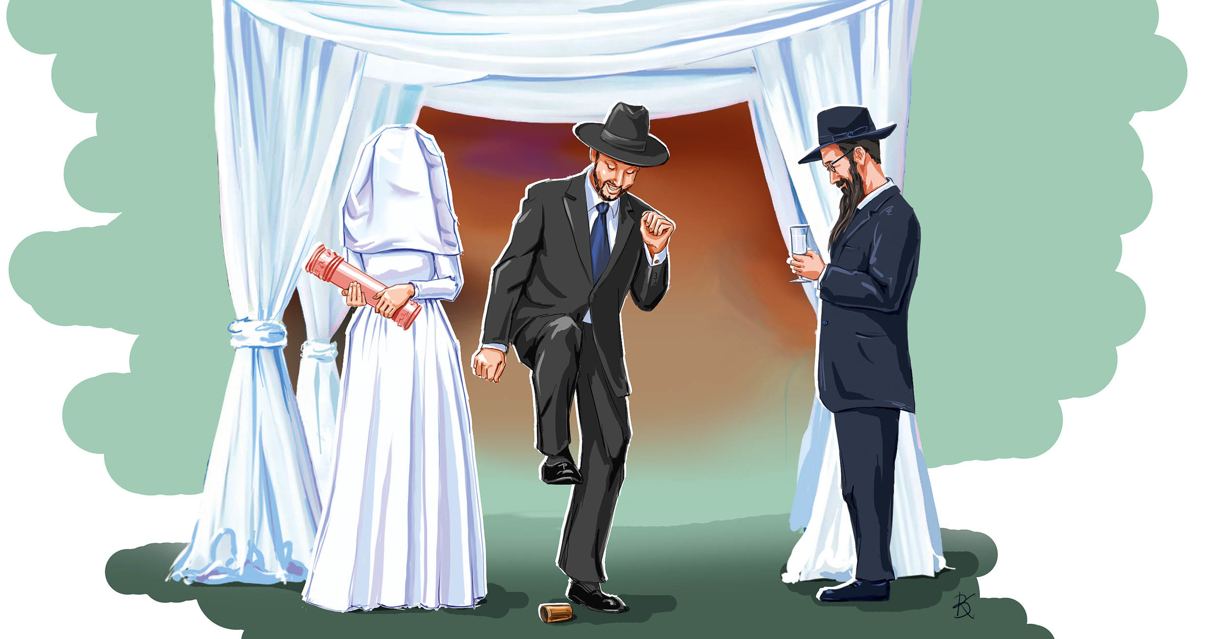 Еврейская свадьба прикол